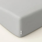 Premium Microfiber Grey Fitted Sheet