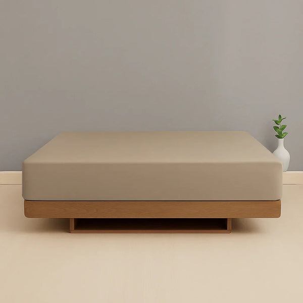 Premium Microfiber Sand Fitted Sheet