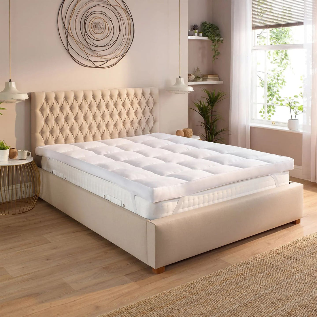 Assorted minor fault mattress topper - 600 GSM