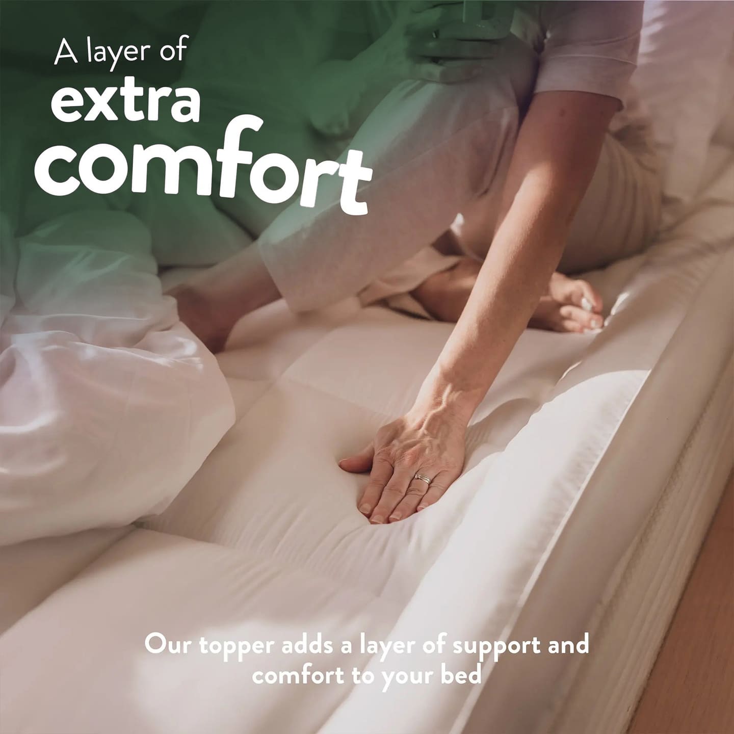 Assorted minor fault mattress topper - 600 GSM