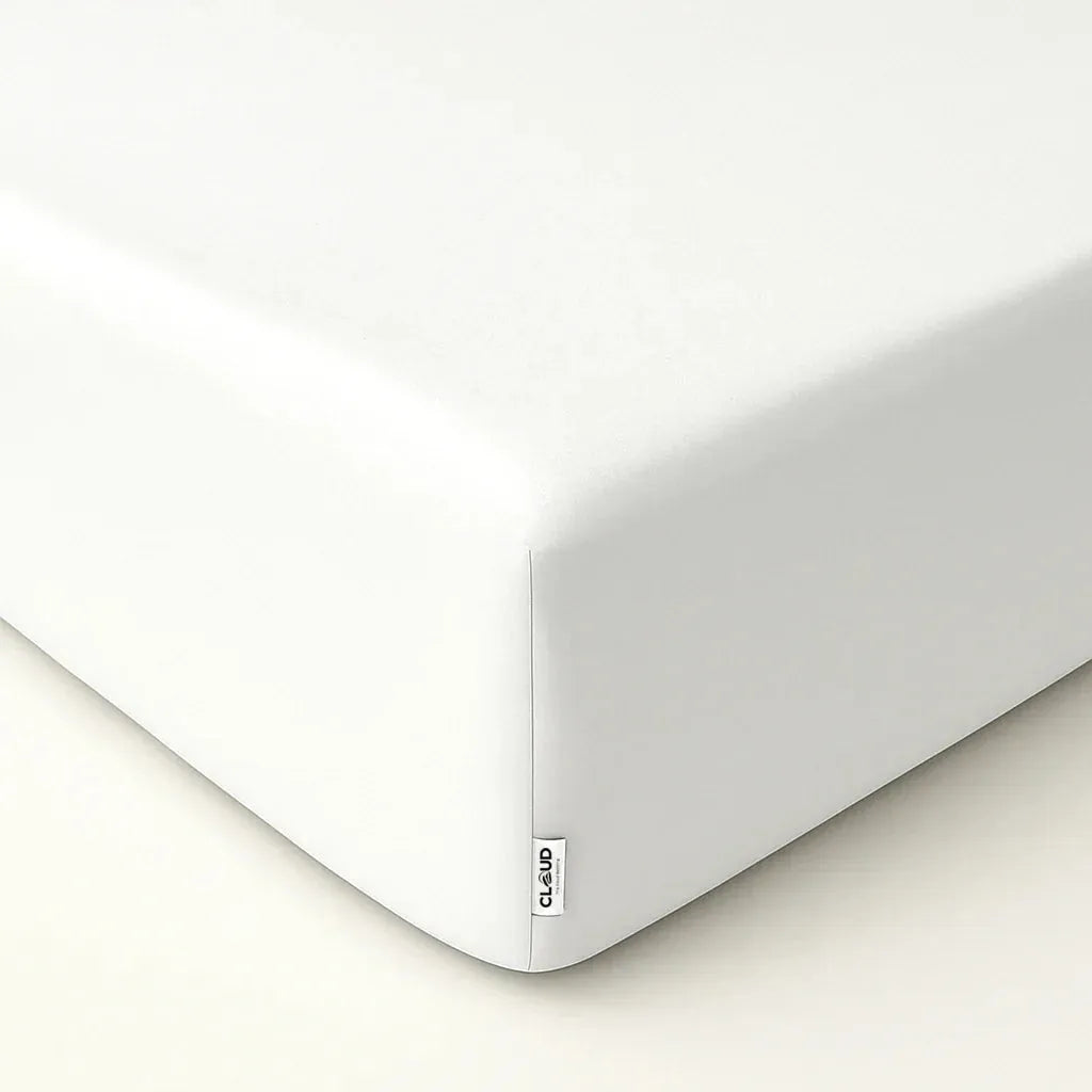 Premium Microfiber White Fitted Sheet