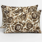 Caramel Rose Pillow Covers