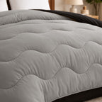 Dual Sides Comforter - Graphite