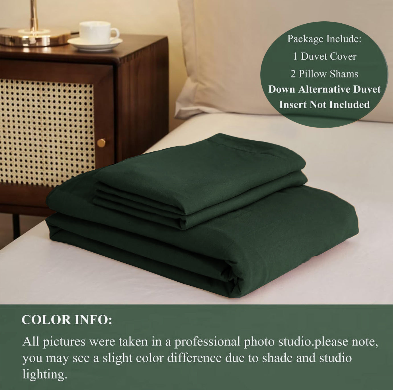 Emerald Duvet Cover Set