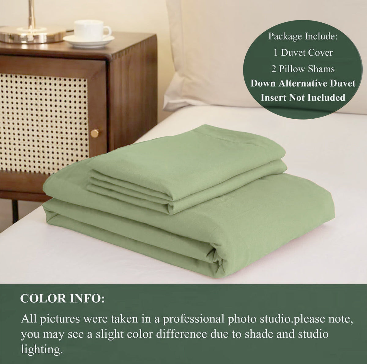 Pistachio Duvet Cover Set