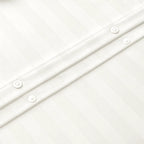 White Stripes Duvet Cover Set 6PCS